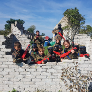 Rozrywka paintballowa